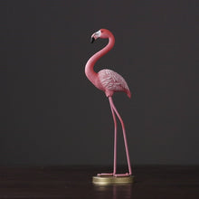 Load image into Gallery viewer, Pink flamingo Figurines