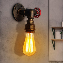 Load image into Gallery viewer, Iron Water Pipe Wall Lamp
