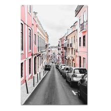 Load image into Gallery viewer, Pink Landsacpe Car Building