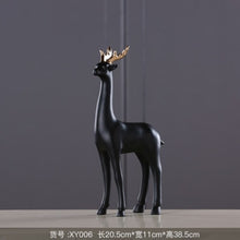 Load image into Gallery viewer, Black Deer Figurines