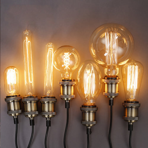 Edison Bulb Luminaria ST64 Retro Lamp