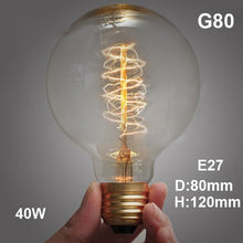 Load image into Gallery viewer, Edison Bulb Luminaria ST64 Retro Lamp