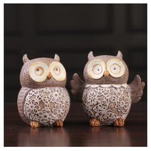 Load image into Gallery viewer, Gentleman Owl Animal Figurines