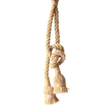 Load image into Gallery viewer, DIY Single/Double Head Vintage Rope Pendant Light